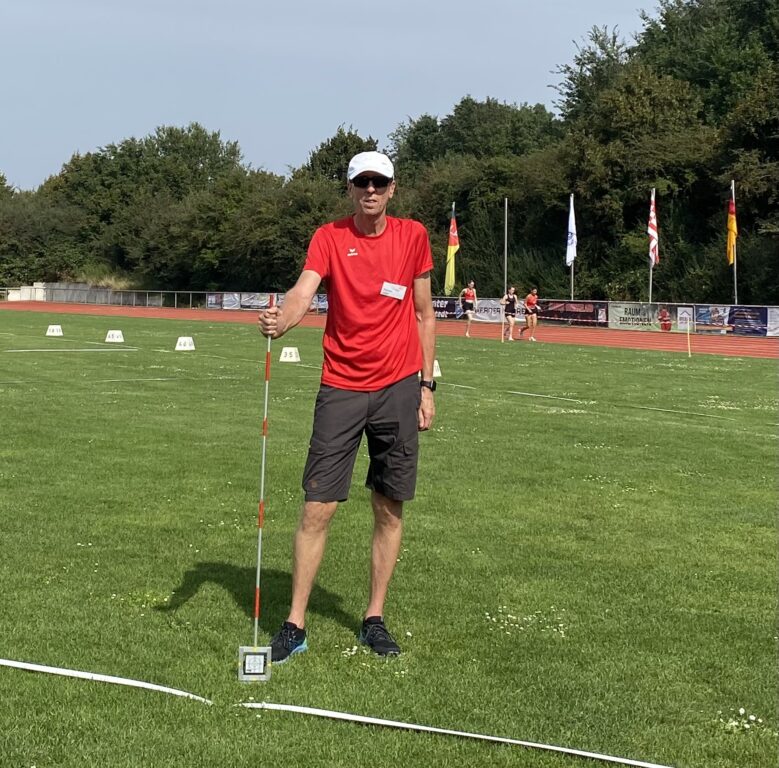 Kampfrichter bei den Landesmeisterschaften Leichtathletik in Bremen