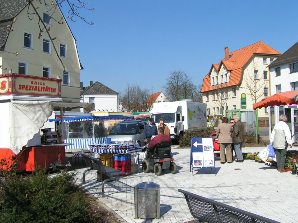 Wochenmarkt auf dem Kastanienplatz fällt im Oktober zwei Mal aus