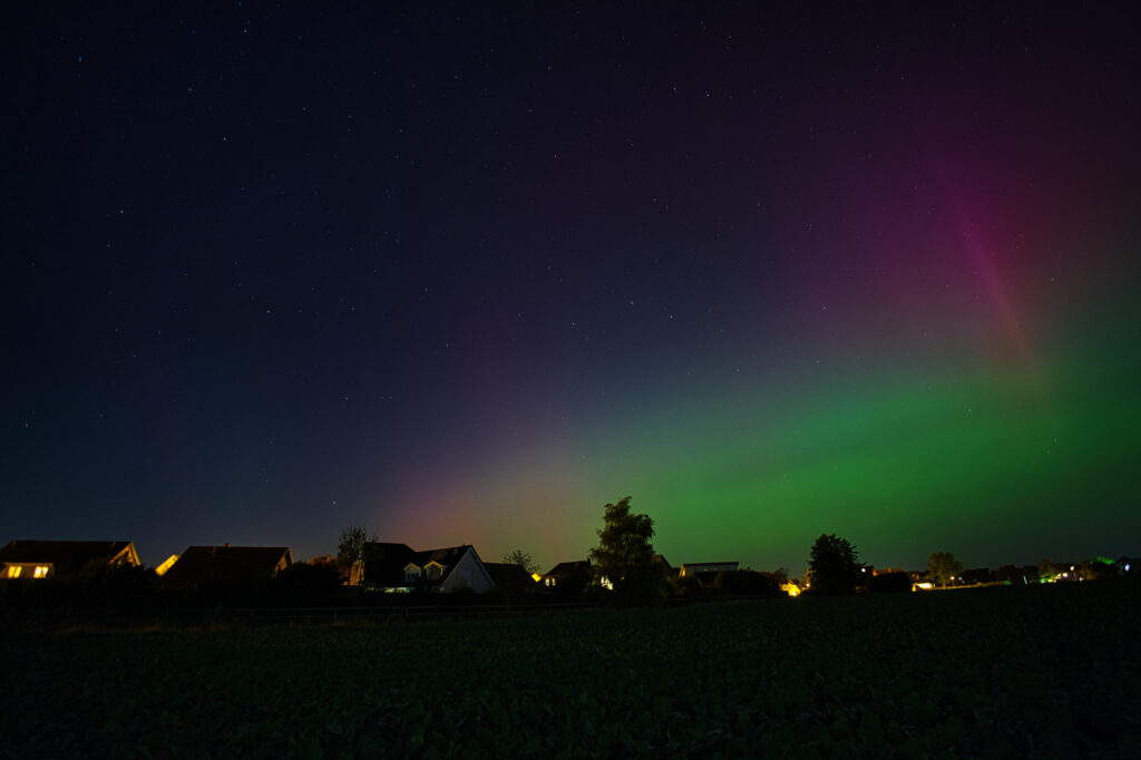 Polarlichter über Garbsen