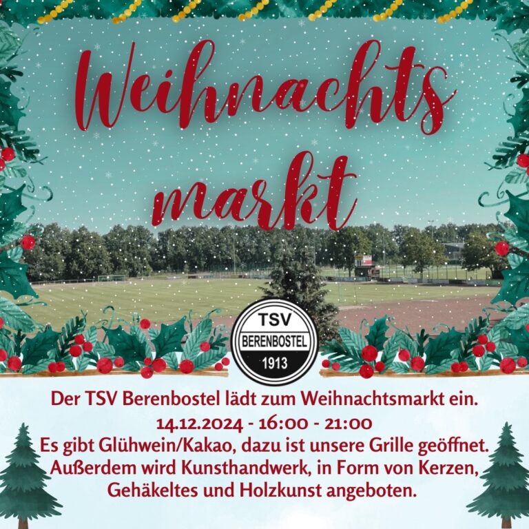 Weihnachtsmarkt beim TSV Berenbostel