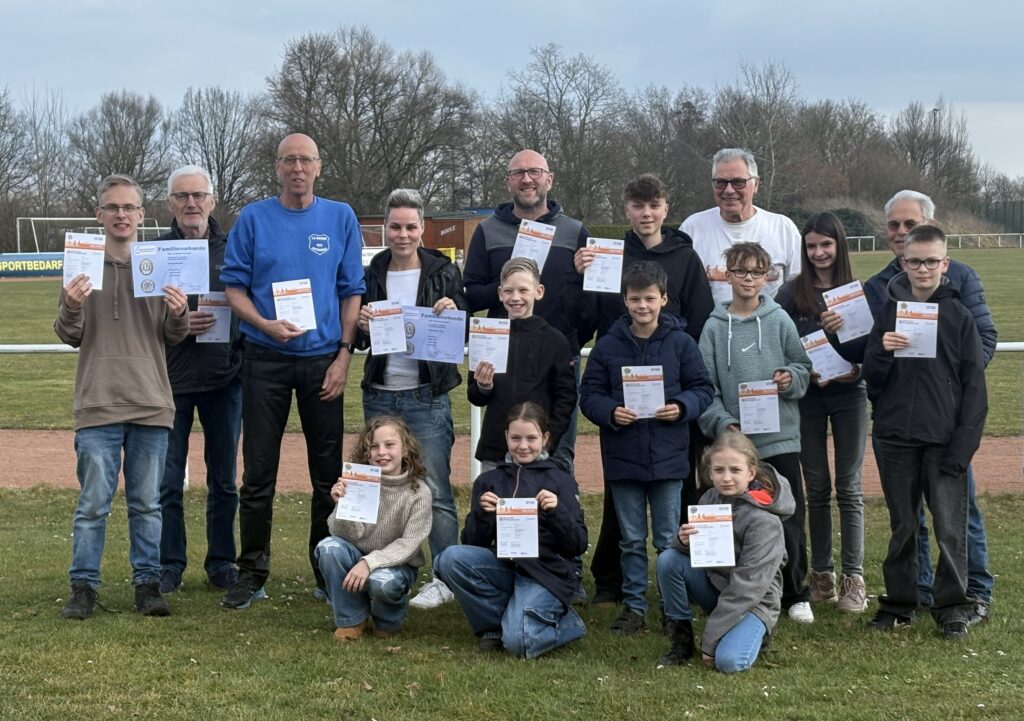 Sportabzeichenverleihung bei Wacker Osterwald